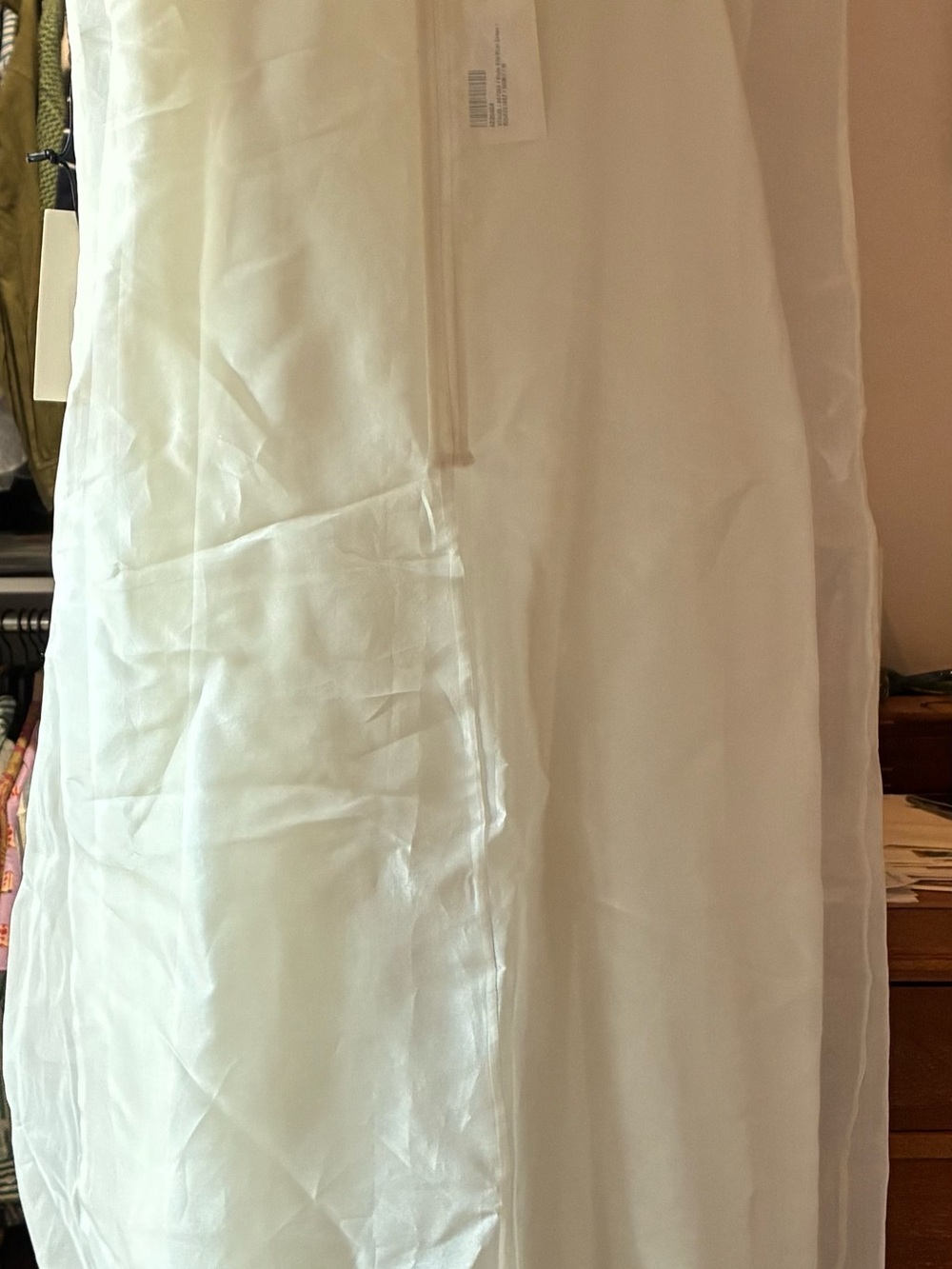 STAUD Sheer Ivory Maxi Dress - Picture 9 of 9